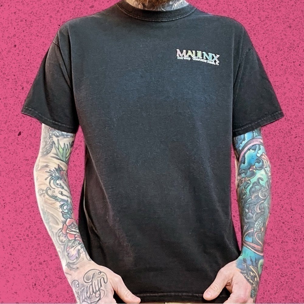 Maui Surf 00s y2k Florida tourist t shirt men’s L